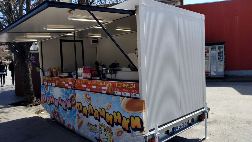 Каравана за бързо хранене 4×2метра