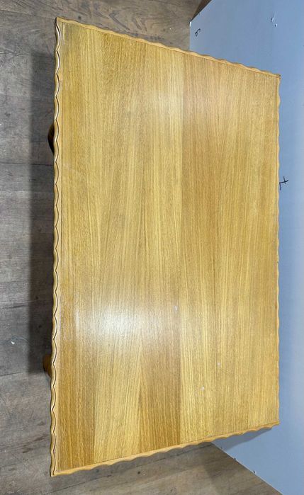 Masuta de cafea Stil Rustic cu blat 82x53 cm; Masa din lemn