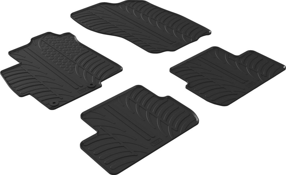 Set covorase auto din cauciuc Mitsubishi Lancer Sedan 2007-2017 (pentru modele cu cutie automata)