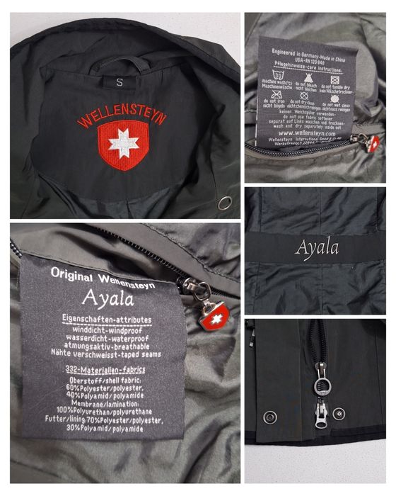 Geaca impermeabilă WELLENSTEYN AYALA, verde măslin nr S (lady)