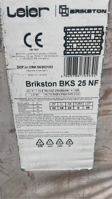 Vand Caramida Brikston BKS 25 NF