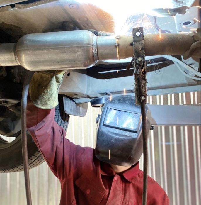 Ремонт и сварка глушителя катализаторы - СТО Шымкент на Olx