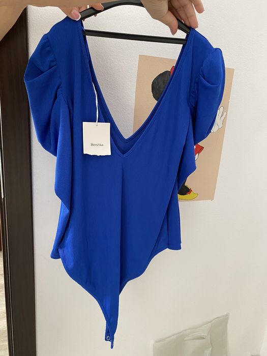 Body femei albastru regal