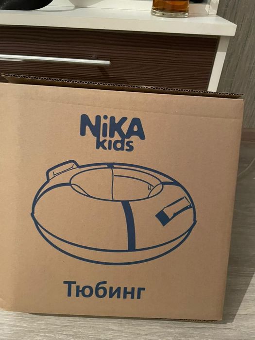 Тюбинг НИКА зелёный-лимонный.