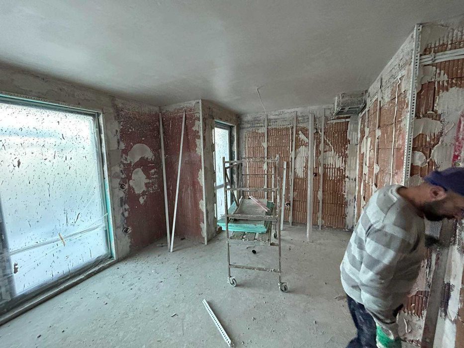 Машинни мазилки - турбозол,  (монофазна машина)