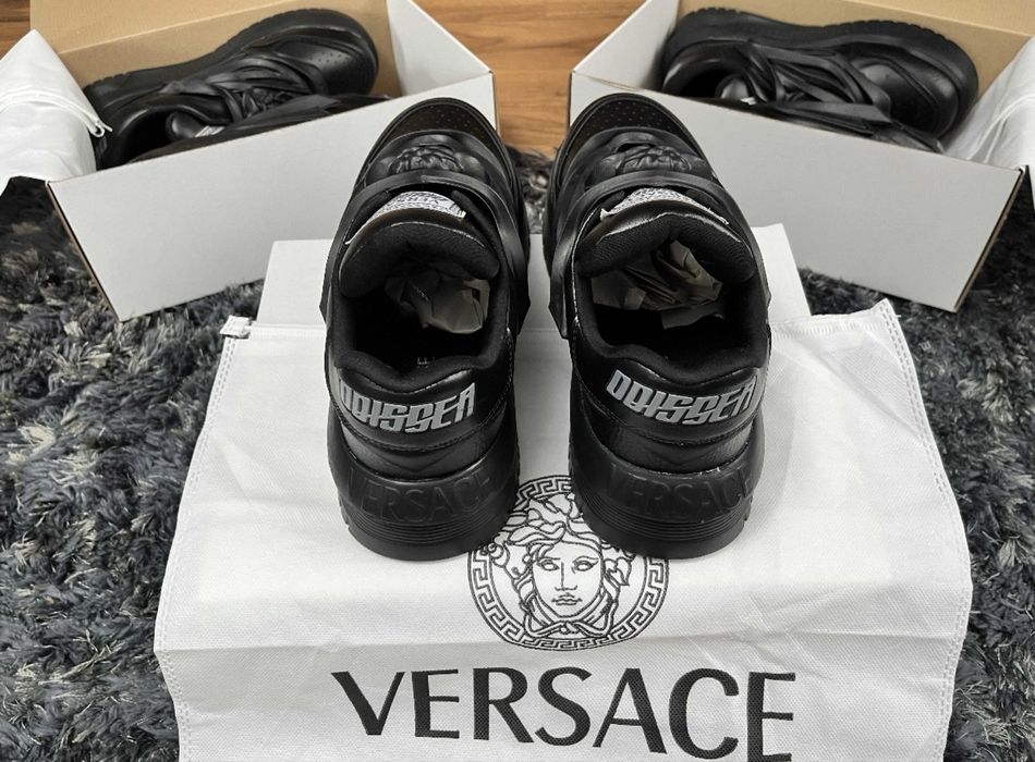 Adidasi Versace Odissea black barbatj