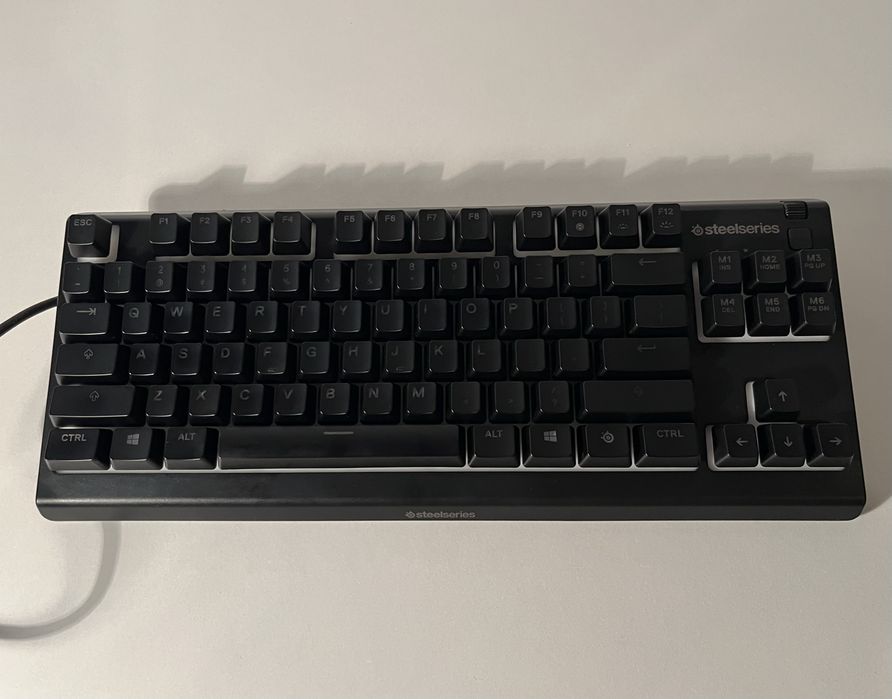 Гейминг клавиатура SteelSeries - Apex 3 TKL, RGB, US, черна