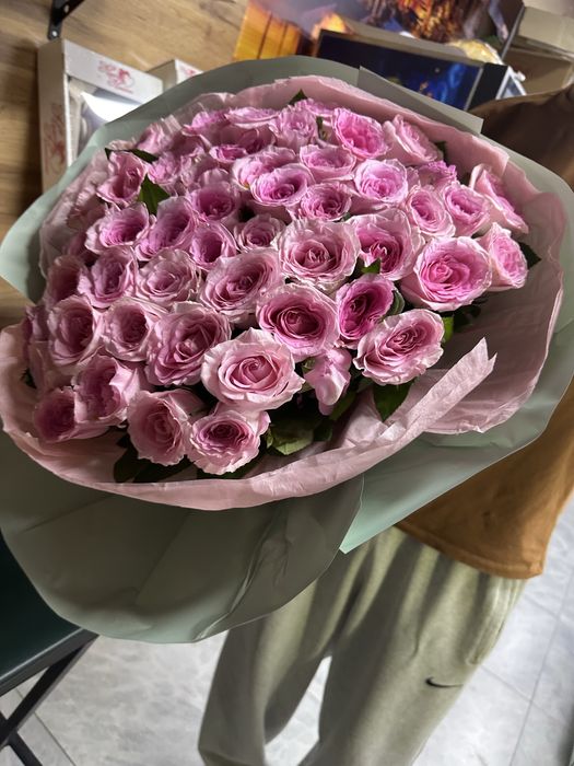 Букет розы 50 штук