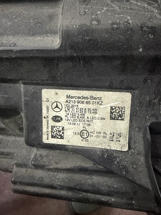 Фар мерцедес w213