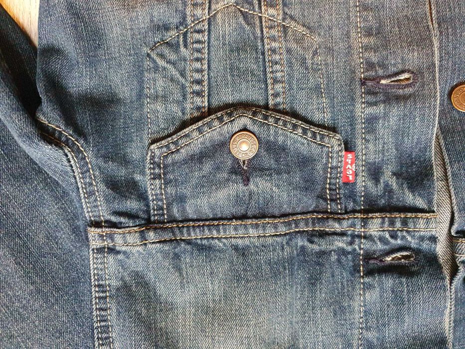 Geaca Blugi LEVIS LEVI'S Trucker Jacket ALBASTRU - Marime S