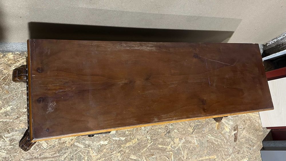 Comoda Vintage din lemn Stil Neo Baroc cu elemente sculptate