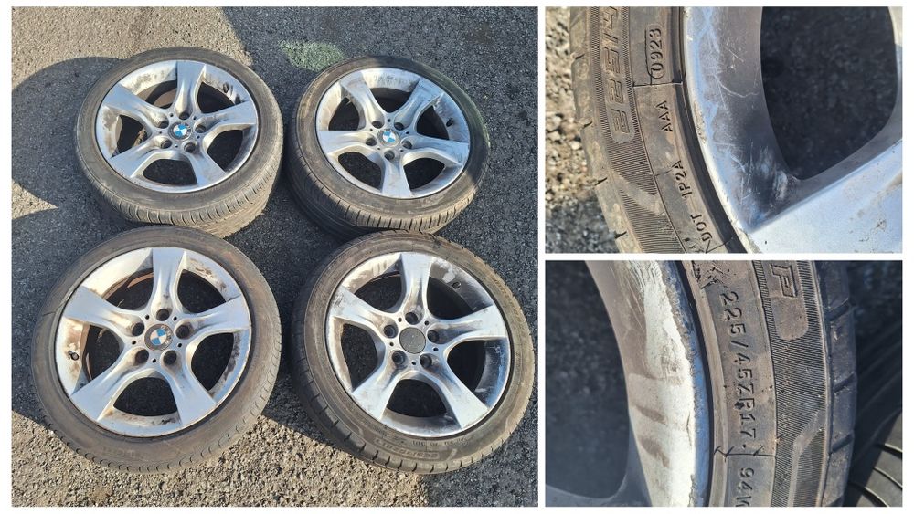 Jante Aliaj BMW r17 seria 3 e90 e91 seria 1 e87 seria 5 e60 e61
