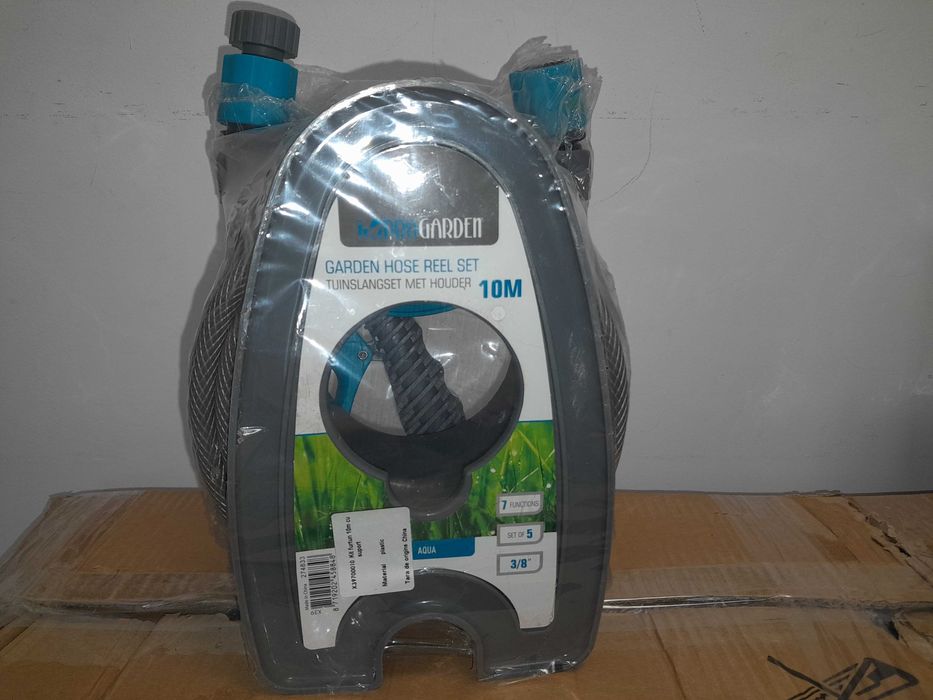 Kit furtun 10 metri cu suport (NOU/SIGILAT)