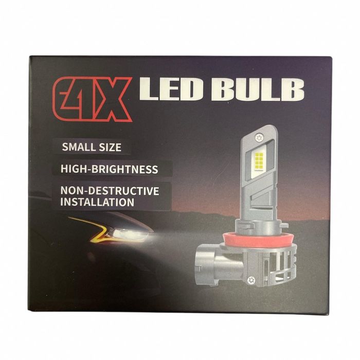 Универсални LED Крушки за Автомобил – E4X H4 / E4X H7 / E4S H7