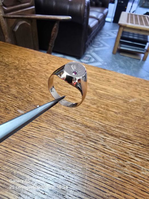 Мъжки Златен Пръстен - Заложна къща Бургас Галерия 65