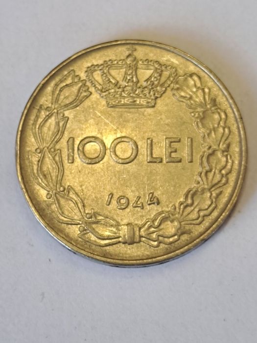 Monede 100 lei, 1943 si 1944, pret: 70 lei