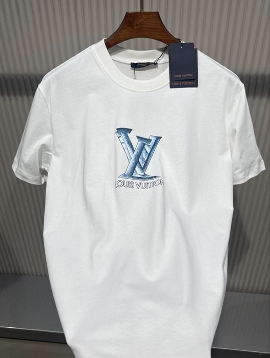 Louis Vuitton 100% памук бяла