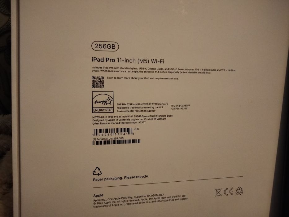Продам Ipad Pro 11 2025 wifi