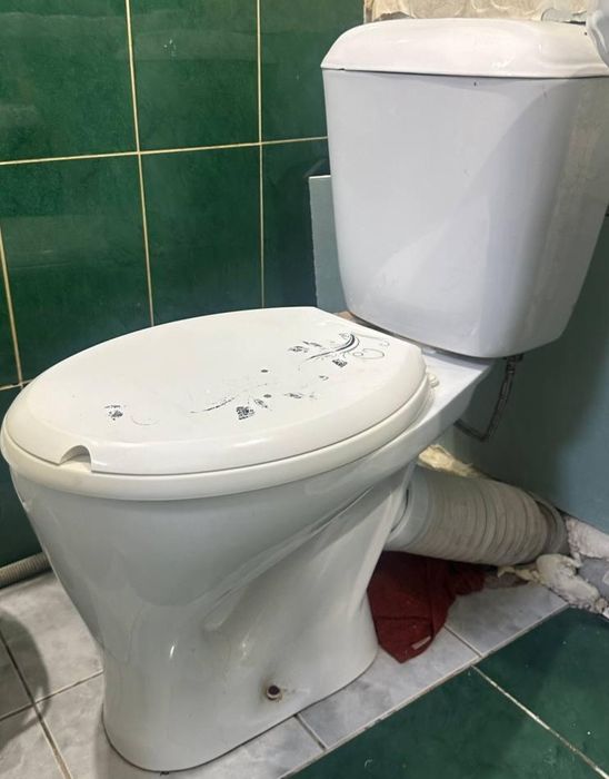 Унитаз для строителей в сборе