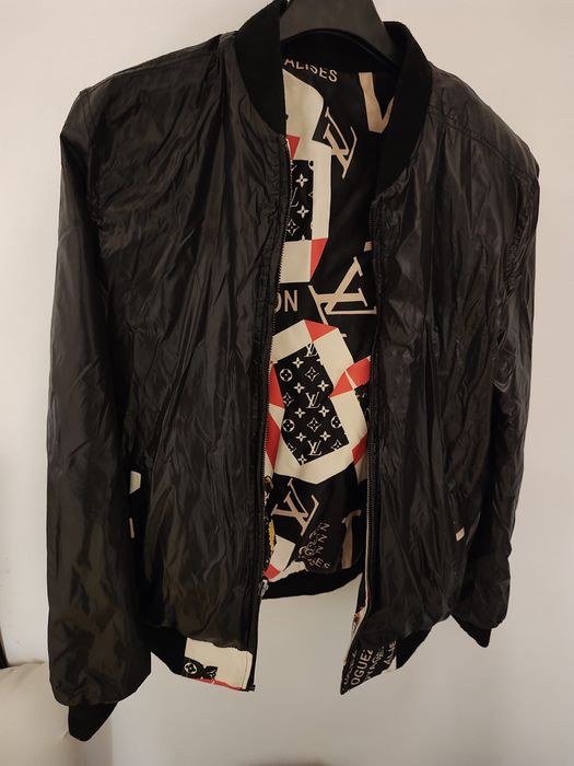 Geaca de piele Louis Vuitton