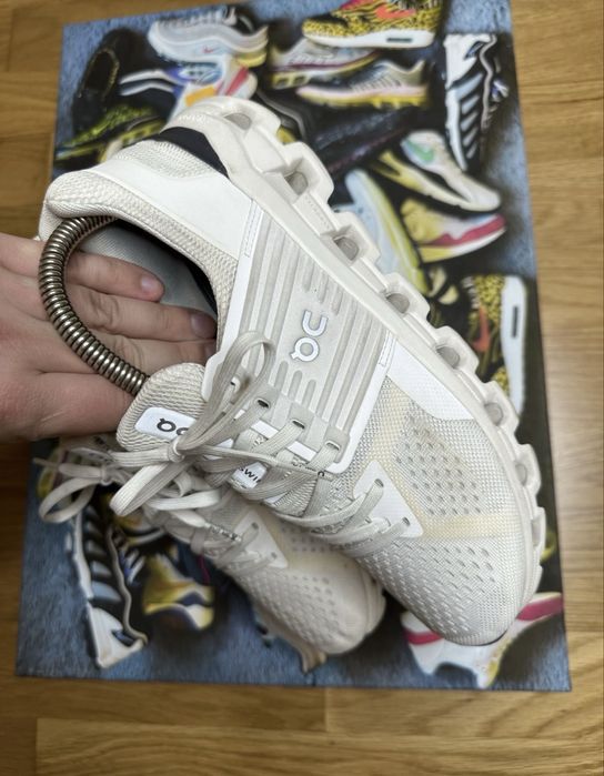 On cloud , on running , monster , flyer ,