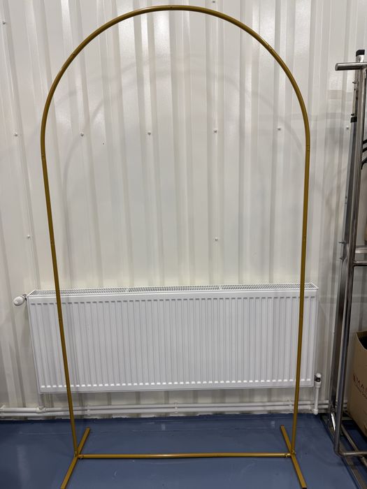 Set arcade metal auriu: 220 cm, 180 cm si 120 cm