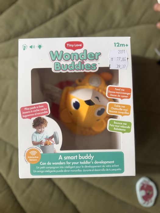 Интерактивна играчка Tiny Love - Wonder Buddies, Лъвчето Leonardo