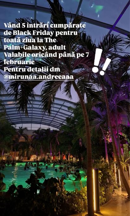 5 intrari cumparate de Black friday penytu toata ziua