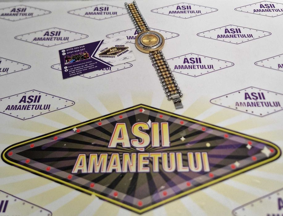 Ceas dama Versace Eon 34mm, Silver&Gold