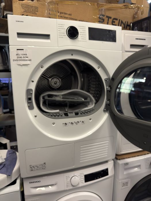 Uscator de rufe cu pompa de caldura Samsung DV91DG52A0AE 9kg  cu factura si garantie 12 luni