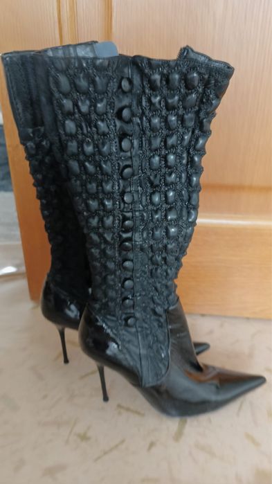 Продам Сапоги кожанные