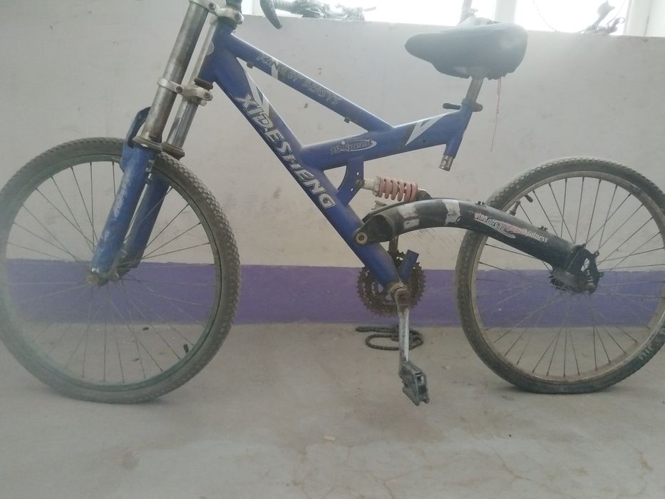 Двухподвесный велосипед