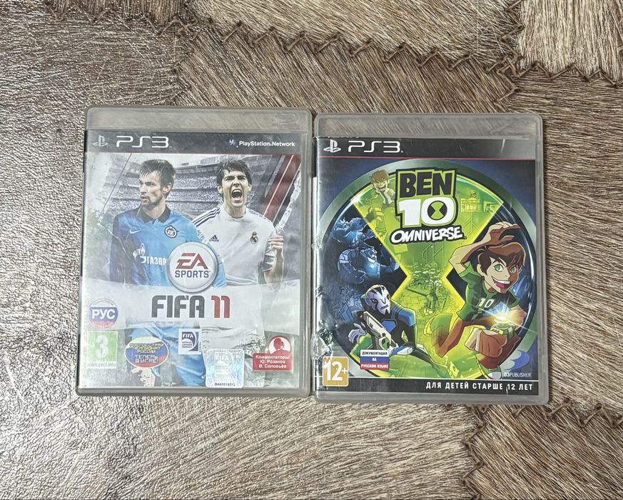 Диски на PlayStation 3