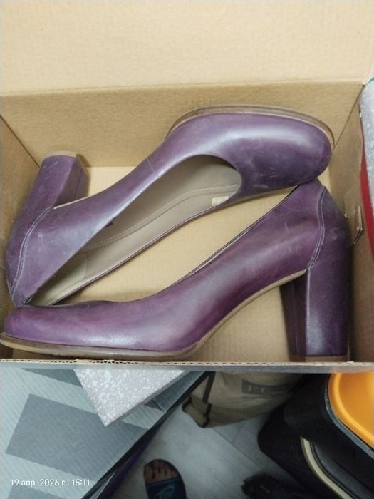 Туфли женские кожа