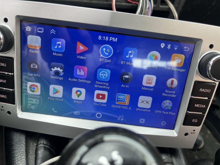 Navigatie android bluettoh si wifi