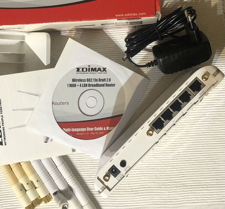 Рутер Edimax BR-6504N с допълнителни антени