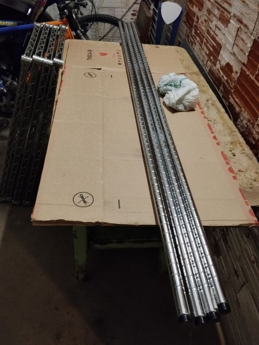 Raft metalic inoxidabil!