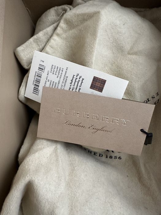 Кеды Burberry мужские оригинал