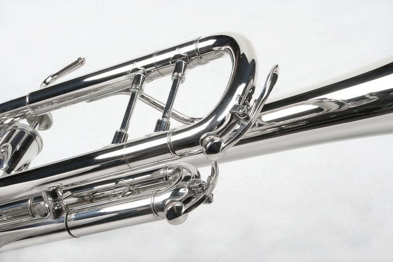 Trompeta Karl Glaser argintiu Bb Si bemol