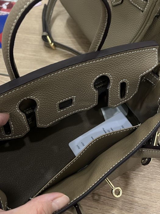 Сумка тоут из натуральной кожи