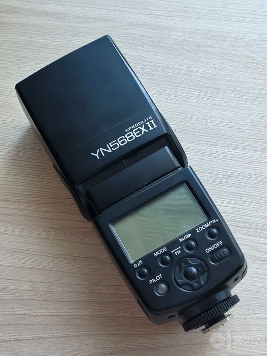 Вспышка YN568 EX II Speedlite YONGNUO Работает отлично!