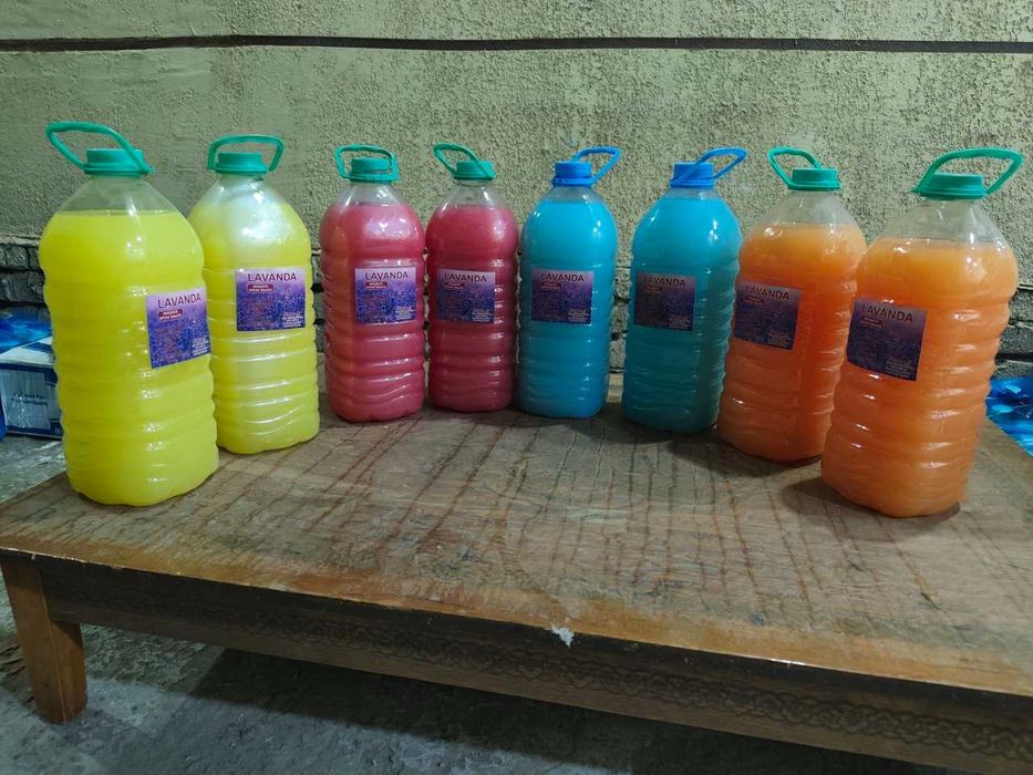 Suyuq sovun, Жидкое мыло