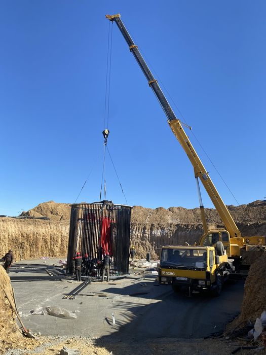 Услуга крана китаец 25 тн