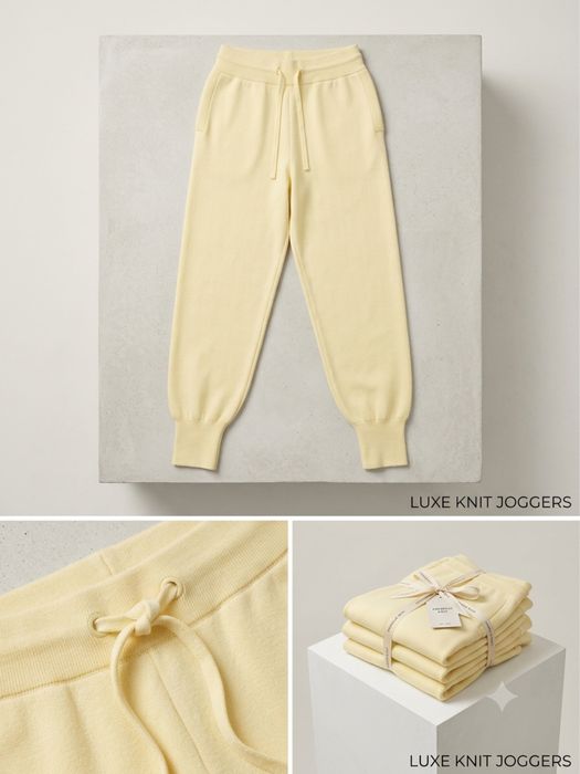 Luxe Knit Joggers — комфорт и стиль в одном