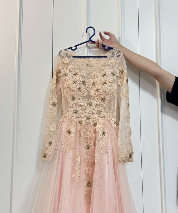 Нежное выпускное/вечернее платье