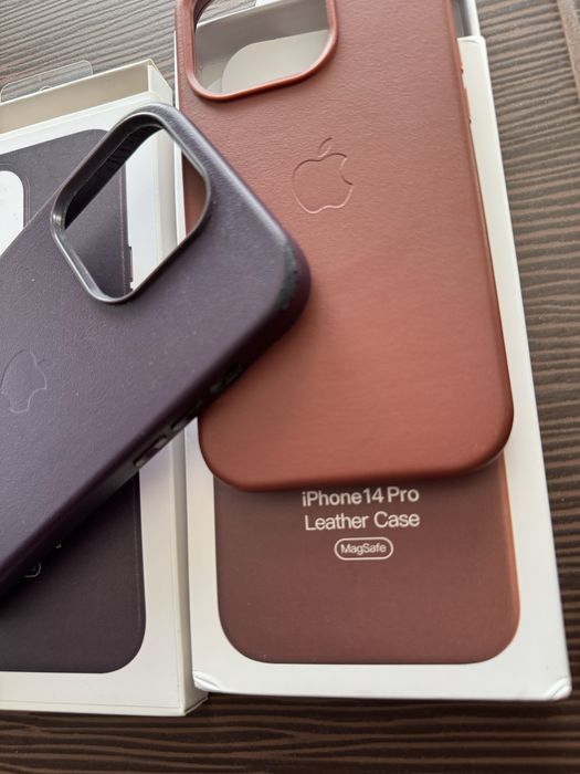 Huse iPhone 14 Pro Leather MagSafe