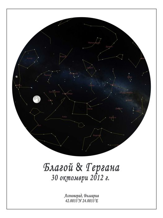 Звездна карта < 3