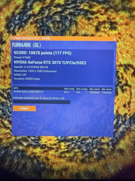 Rtx 3070 ti msi triple fan - In stare perfectă