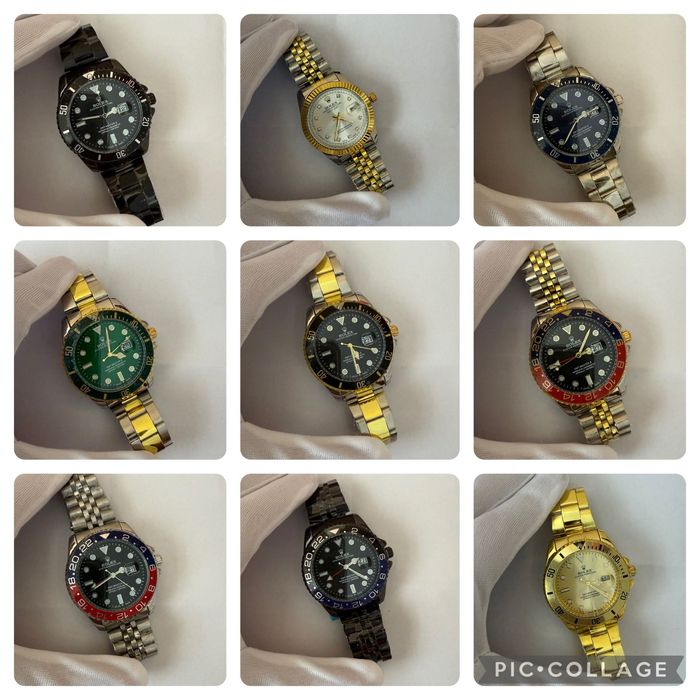Часовници Rolex различни видове