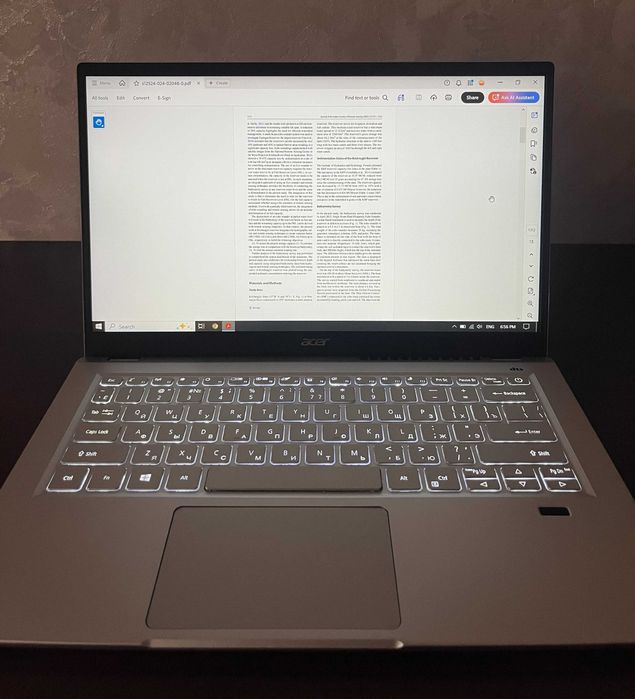 Acer Swift 3, ekran 14", 16GB/477GB, Ryzen 7 5700U Radeon Graphics